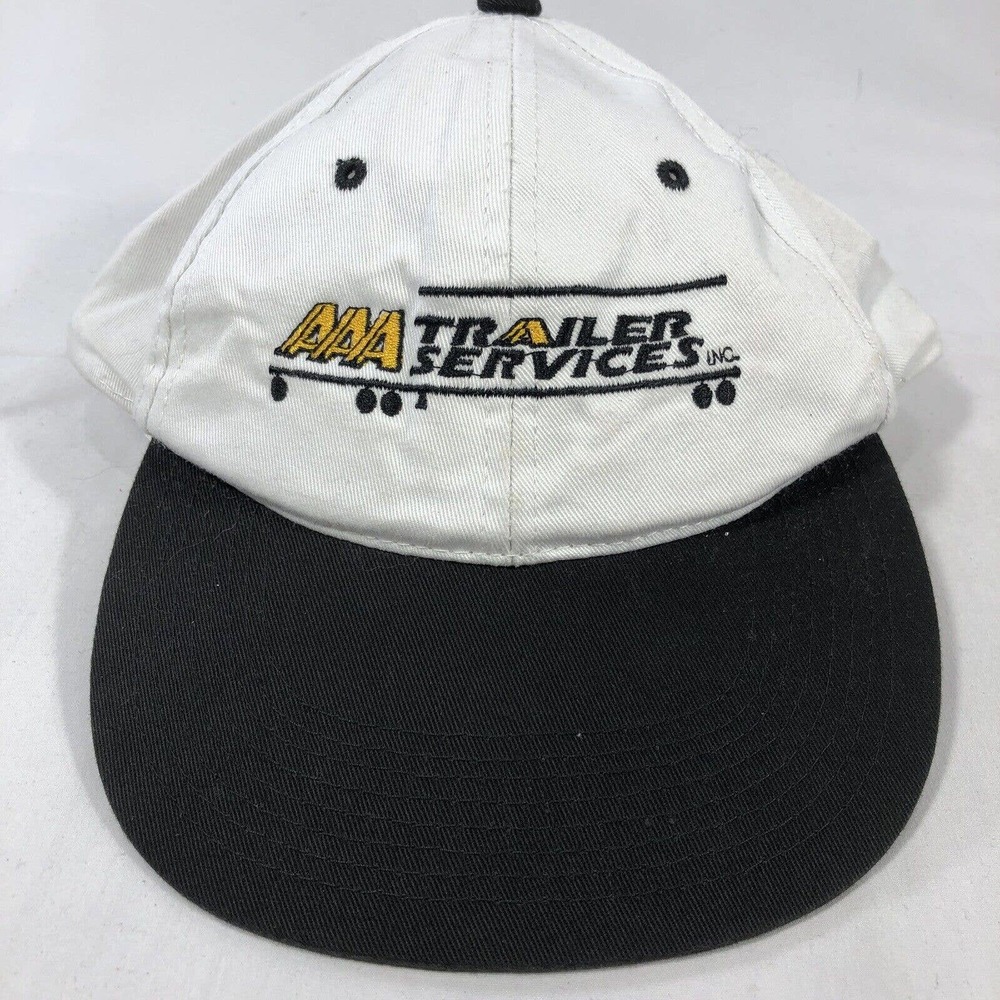 AAA Trailer Services Outdoor Cap Hat Big Rig Snapback Adjustable Bent Bill/Brim